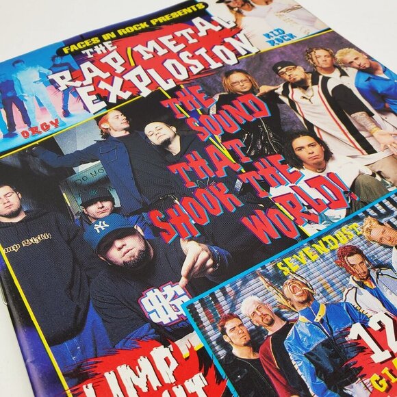 Faces Rocks Magazine Rap Metal Explosion Korn Limp Bizkit Posters 1999 Unread - Picture 11 of 11